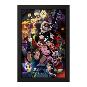 تابلو خندالو مدل آبشار جاذبه (Gravity Falls) کد F6924