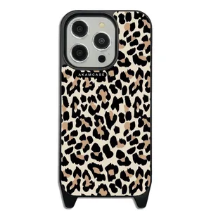 AKAM AMCWLA14PRO-PANTHER PATTERN10 Cover For Apple iPhone 14 Pro