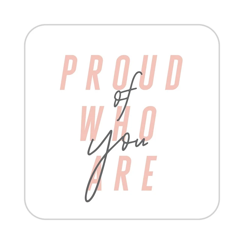 زیر لیوانی کاکتی طرح جملات انگیزشی و مثبت مدل mp25041