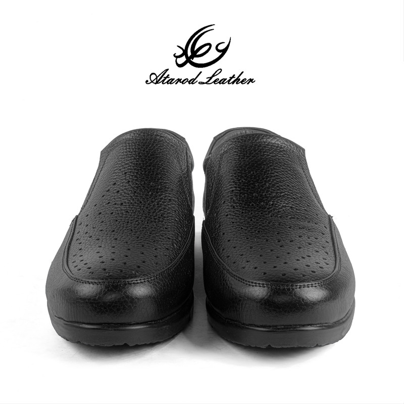 کفش روزمره مردانه چرم عطارد مدل چرم طبیعی کد SH54