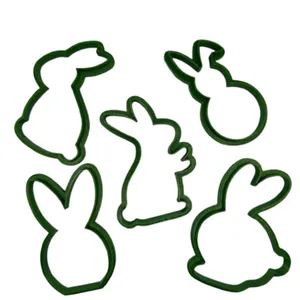 کاتر شیرینی پزی مدل خرگوش بسته 5 عددی