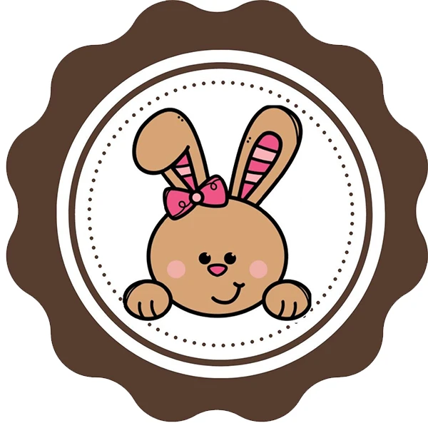 استیکر پارچه و لباس پاد آفرین طرح خرس کد 4730