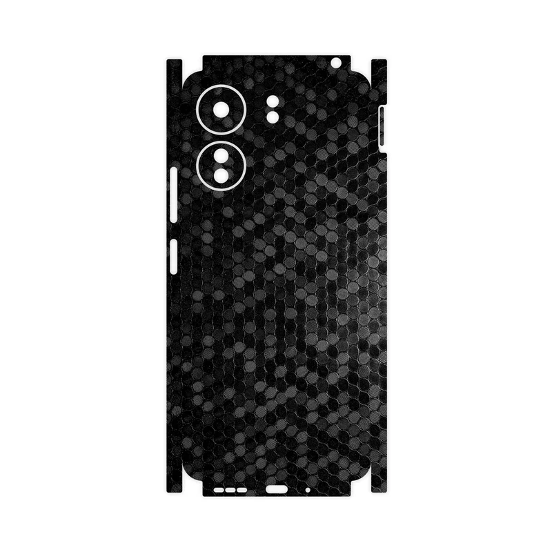 برچسب پوششی ماهوت مدل Honey-Comb-Circle-FullSkin مناسب برای گوشی موبایل شیائومی Redmi 13C