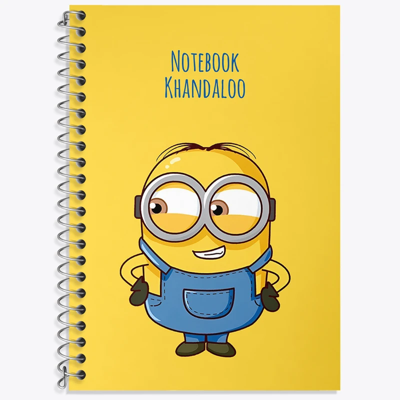 دفتر لغت 50 برگ خندالو طرح مینیون ها (Minions) کد N3533