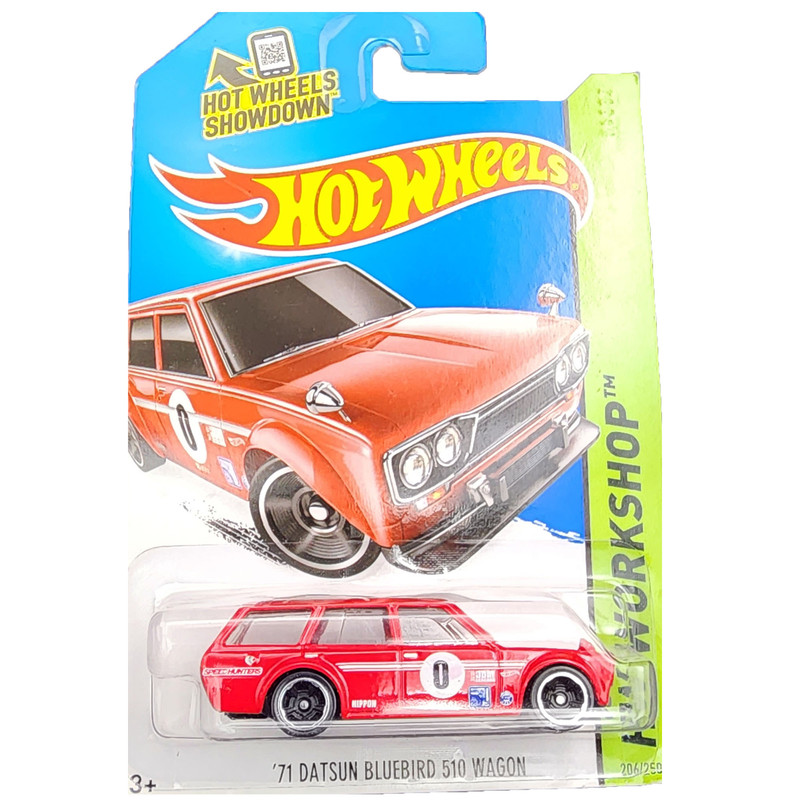 ماکت ماشین هات ویلز مدل 71 DATSUN BLUEBIRD 510 WAGON