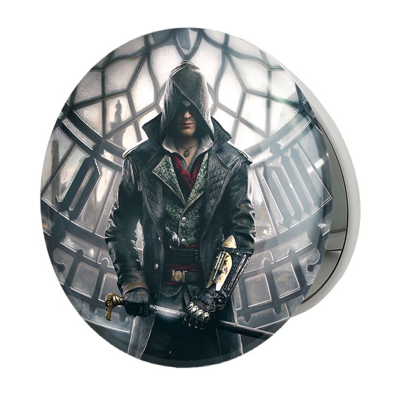 آینه جیبی خندالو طرح بازی اساسینز کرید Assassins  Creed مدل تاشو کد 27900