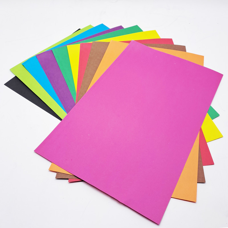 کاغذ A4 آریانو مدل رنگی بسته 50 عددی