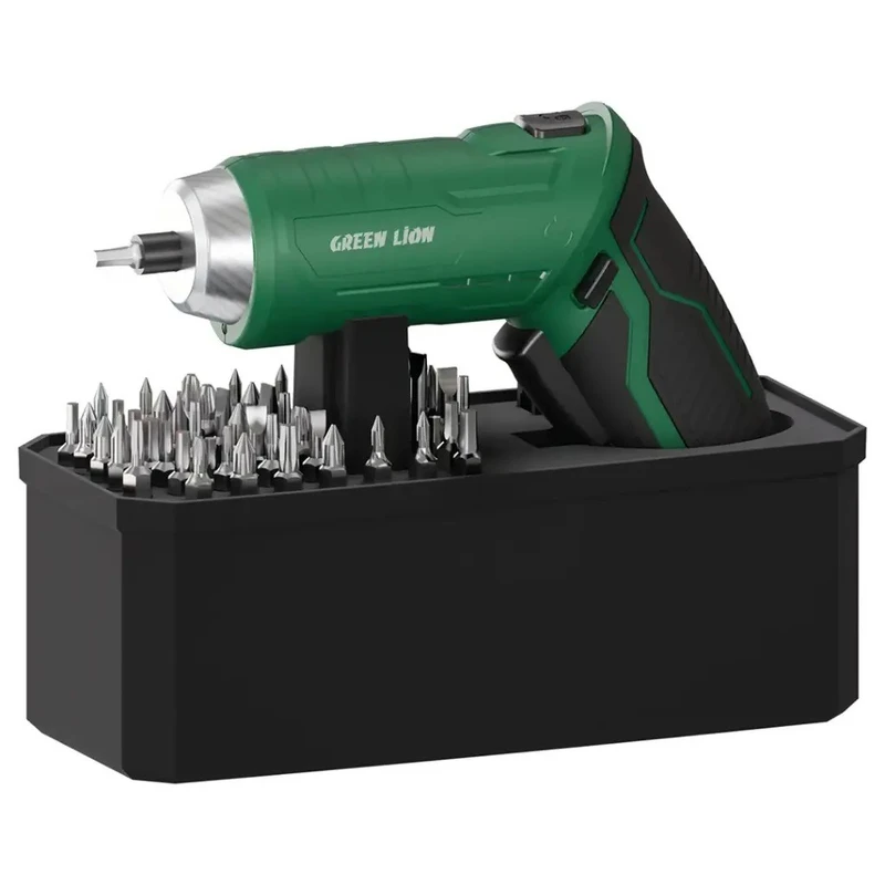 پیچ گوشتی شارژی 3.7 ولت گرین لاین مدل GSD-54 بسته ۵۴ عددی