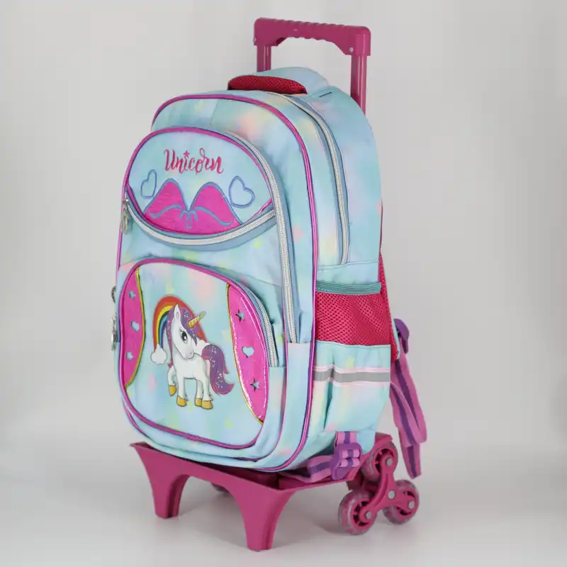 کوله پشتی چرخ دار طرح یونیکورن کد 6658000