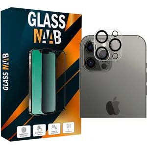 محافظ لنز دوربین گلس ناب مدل LNZ3D مناسب برای گوشی موبایل اپل IPhone 12 Pro Max