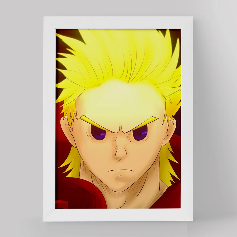 تابلو خندالو مدل میریو انیمه آکادمی قهرمان من کد 16134