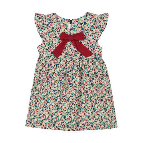 پیراهن دخترانه مدل هاوایی گل گلی کد 04