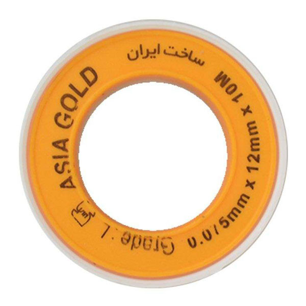 نوار تفلون آسیا مدل گلد مجموعه 6 عددی