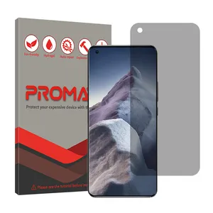 Promate Resistant model privacy screen protector suitable for Xiaomi Mi 11 Ultra mobile phone