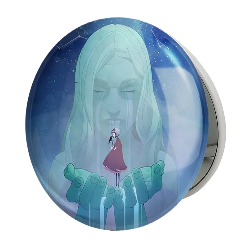 آینه جیبی خندالو طرح بازی گریس (Gris) مدل تاشو کد 35536