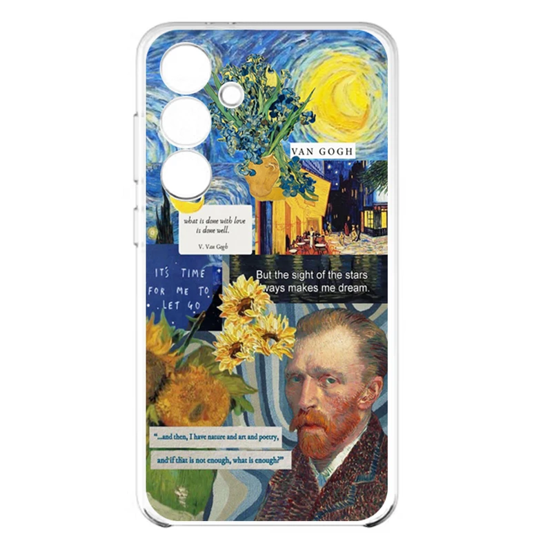 کاور طرح Van Gogh مناسب برای گوشی موبایل سامسونگ Galaxy A57
