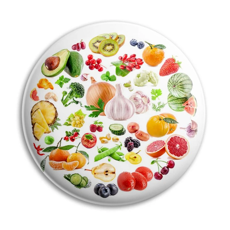 مگنت پرمانه طرح میوه و سبزیجات کد pmag.33892