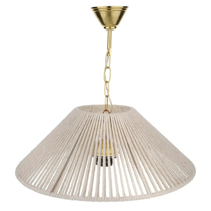 لوستر تک شعله مدل کلاه ژاپنی مکرومه