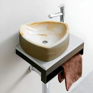 کاسه روشویی مدل سه‌گوش