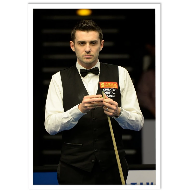 تابلو نوری بکلیت طرح بازیکن اسنوکر و بیلیارد مارک سلبی مدل W-14260