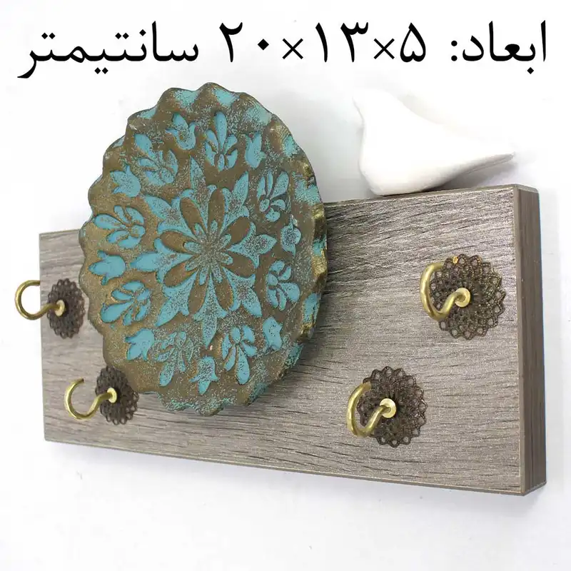 جاکلیدی مدل کاشی ختایی و پرنده