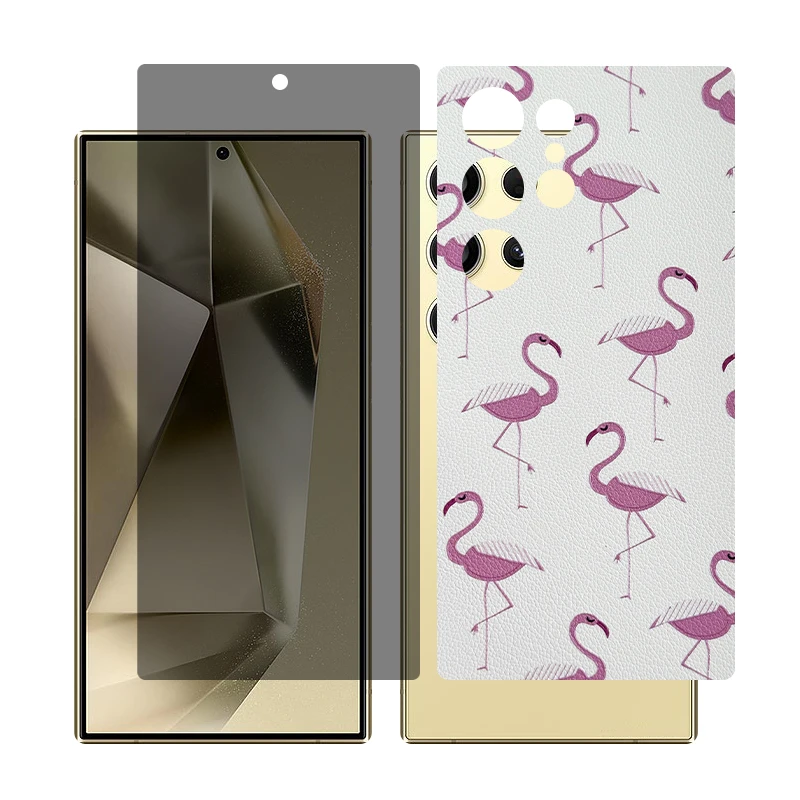 محافظ صفحه نمایش حریم شخصی گلس مدل Together مناسب برای گوشی موبایل سامسونگ Galaxy S24 Ultra به همراه برچسب پوششی