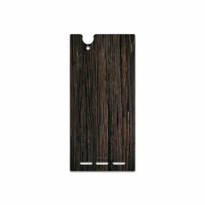 MAHOOT Burned Wood Cover Sticker for Sony Xperia T2 Ultra