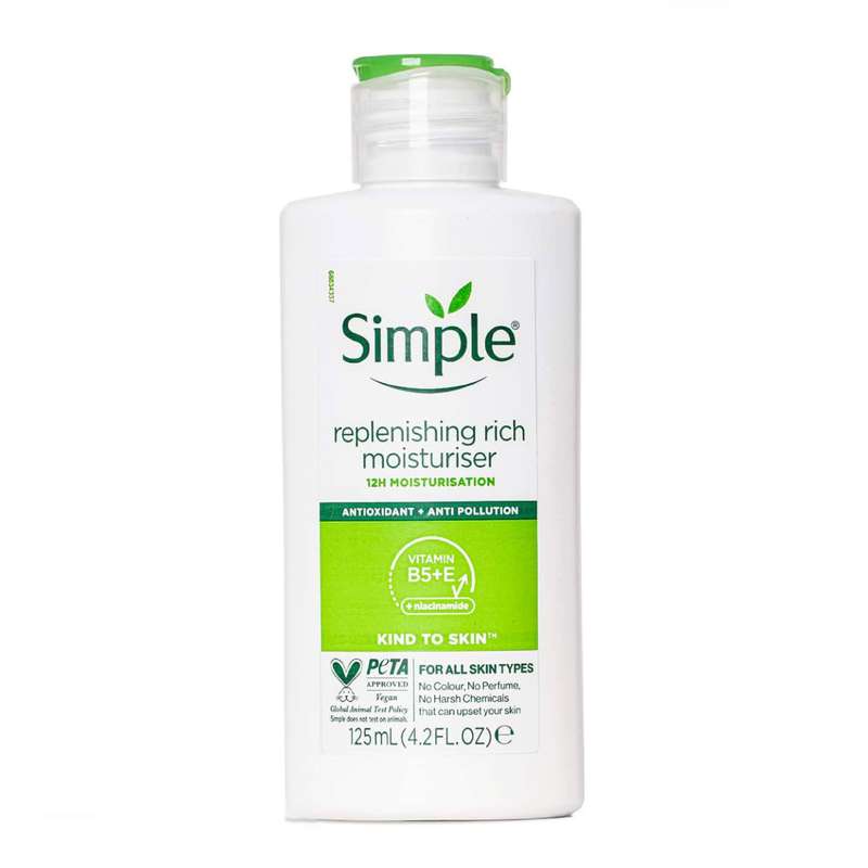 کرم آبرسان سیمپل مدل Skin Smoothing Actives حجم 125 میلی لیتر کرم آبرسان سیمپل مدل Skin Smoothing Actives حجم 125 میلی لیتر