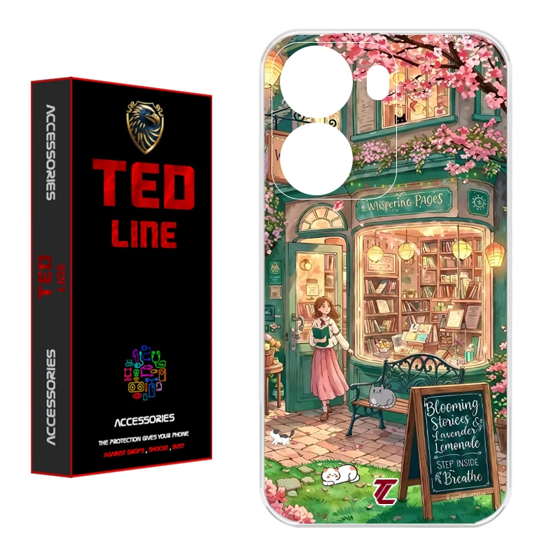 کاور تدلاین طرح دختر کد 1225 مناسب برای گوشی موبایل شیائومی Poco X7 Pro