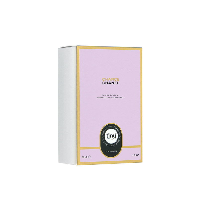 عطر جیبی زنانه النترا تاینی مدل Chanel Chance حجم 30 میلی لیتر