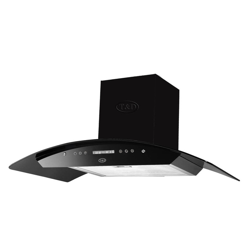 هود تی اند دی مدل TD07E شومینه ای سایز 90