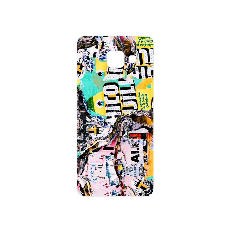 برچسب پوششی ماهوت مدل Collage of Teared Paper مناسب برای گوشی موبایل سامسونگ Galaxy A3 2016