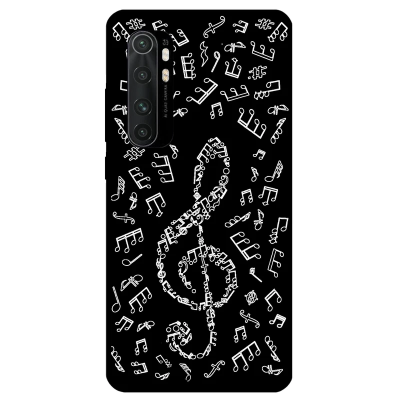 کاور مگافون طرح نوت موسیقی مدل 1370 مناسب برای گوشی موبایل شیائومی Mi Note 10 Lite 
