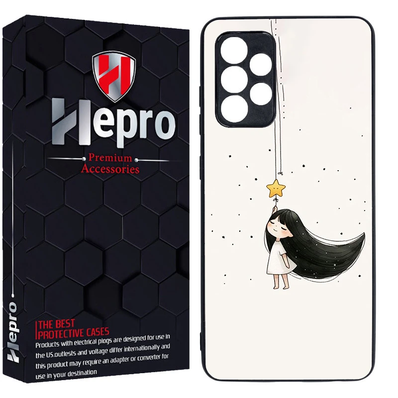 کاور هپرو طرح دخترانه کد TPU-332 مناسب برای گوشی موبایل سامسونگ Galaxy A13 5G