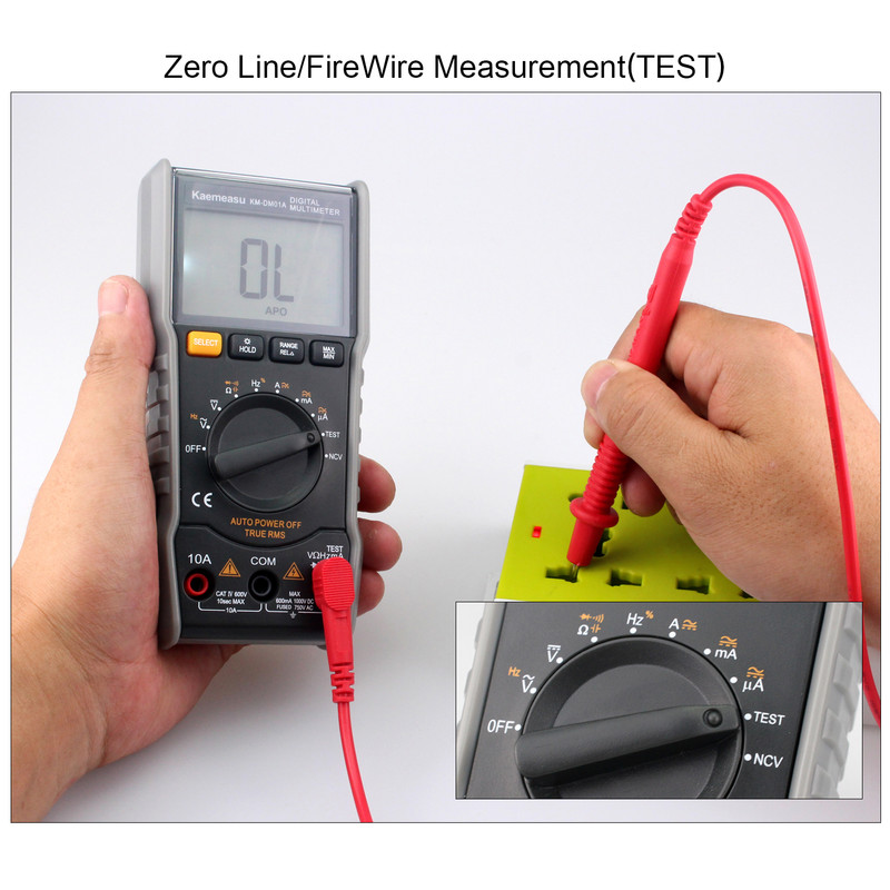مولتی متر دیجیتال کمسو مدل KM-DM01A