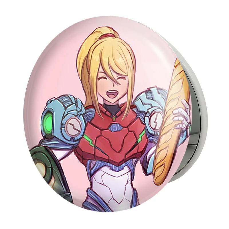 آینه جیبی خندالو طرح بازی متروید (Metroid) مدل تاشو کد 35639