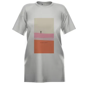 تی شرت لانگ زنانه مدل آدم