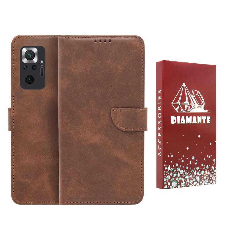 کیف کلاسوری دیامانته مدل Bers Ros مناسب برای گوشی موبایل شیائومی Redmi Note 10 Pro Max