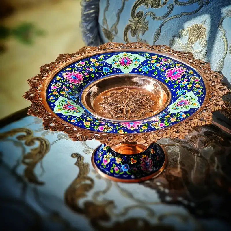 شیرینی خوری مسی مدل پرداز کد 26