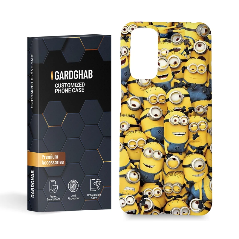 کاور گارد قاب مدل مینیون مناسب برای گوشی موبایل شیائومی Redmi Note 11 4G