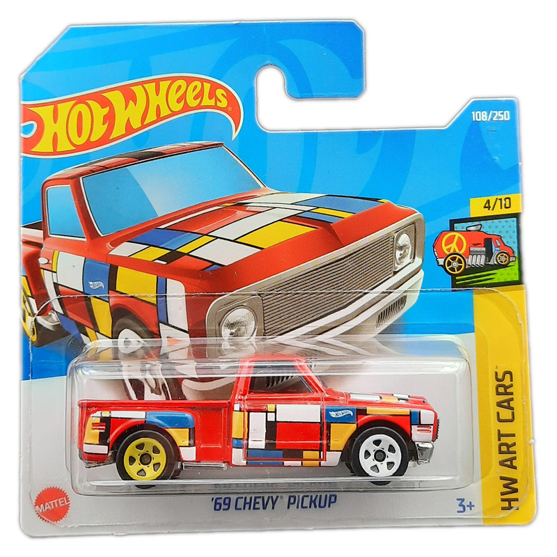 ماشین بازی هات ویلز مدل 69 CHEVY PICKUP
