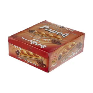 ویفر پاپوک چیچک با طعم کاپوچینو - 25 گرم بسته 24 عددی