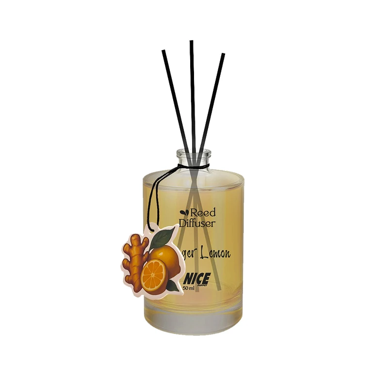 خوشبوکننده هوا نایس پاپت مدل Ginger Lemon با رایحه خنک حجم 50 میلی لیتر 