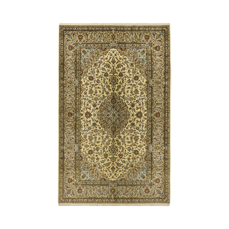 فرش دستبافت سه متری طرح کاشان کد 4.97.847