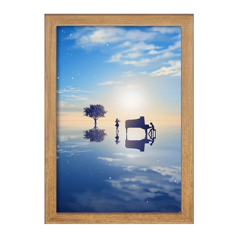 تابلو خندالو مدل آریما و کائوری انیمه دروغ تو در آوریل کد 32454