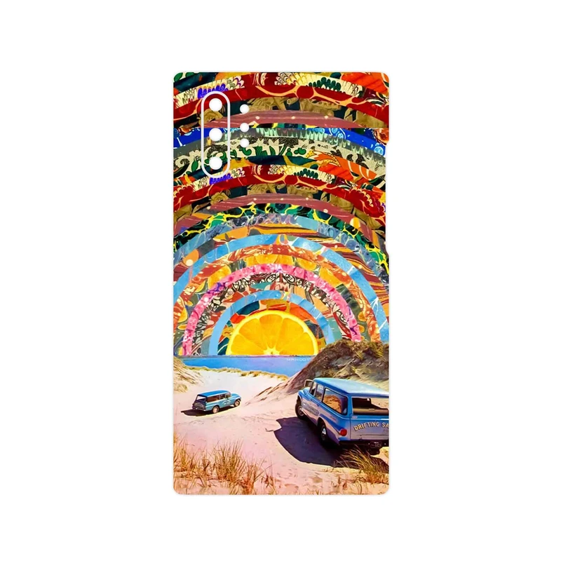 برچسب پوششی ماهوت مدل Collage of Orange Sky مناسب برای گوشی موبایل سامسونگ Galaxy Note 10 Plus