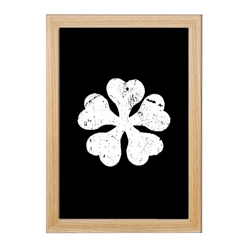 تابلو خندالو مدل پنج شبدر شیطانی انیمه بلک کلاور Black Clover  کد 11722