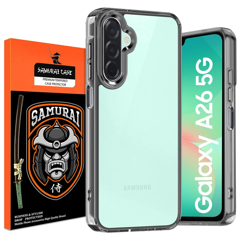 کاور سامورایی مدل Crystal Shield مناسب برای گوشی موبایل سامسونگ Galaxy A26 / A26 5G