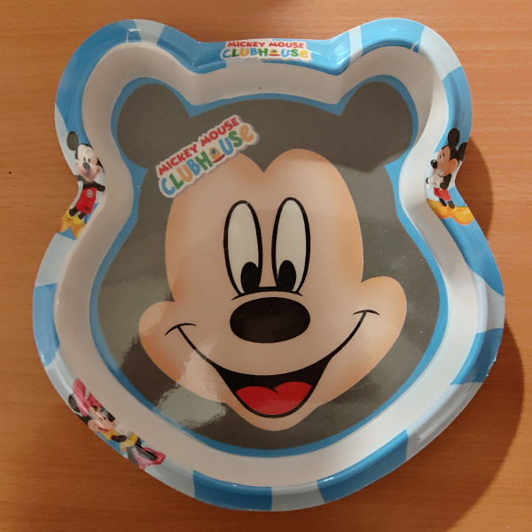 ظرف غذای 2 تکه کودک مدل MM2