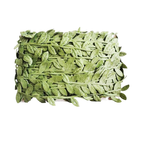 گل مصنوعی مدل ریسه برگ پارچه ای  کد 140 طول 10 متر